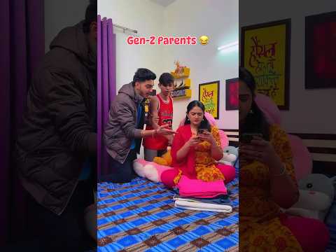 Gen-Z Parents 😂 #rachitrojha #sibbugiri #comedy #funny #shorts