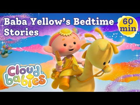 Baba Yellow's Best Bedtime Stories 💛 | Cloudbabies Sleep Compilation