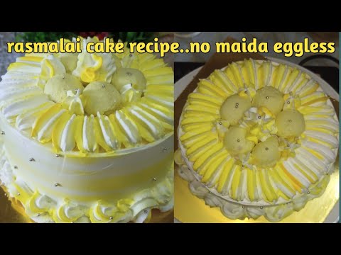 eggless rasmalai cake recipe without maida ,oven..easy and simple recipe by #deepikakirecipes #cake