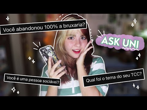 contando fofocas e respondendo perguntas! I #askuni