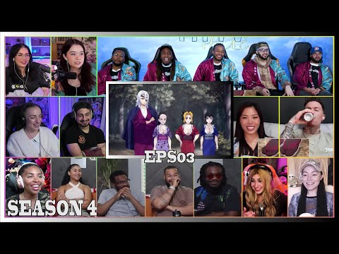 Demon Slayer: Hashira Training Arc Season 4 Episode 3 Reaction Mashup