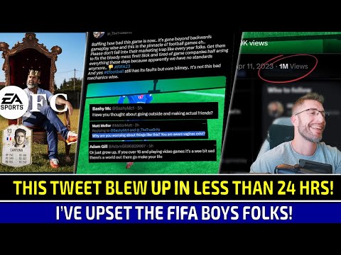 [TTB] THIS FIFA TWEET BLEW UP IN LESS THAN 24 HRS! - MY REACTION TO THESE HILAROUS COMMENTS & MORE!