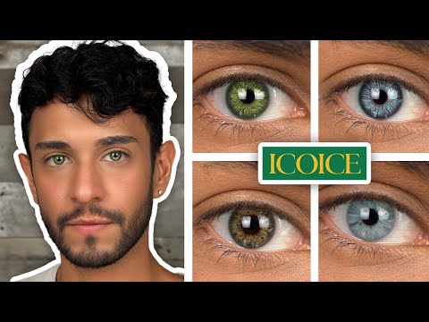 ICOICE Colored Contact Lenses | 6 Contact Lenses for Dark Eyes