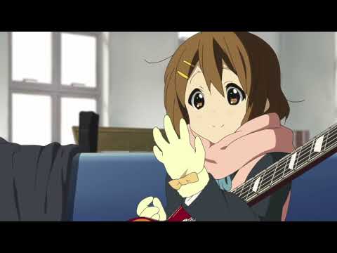 Yui gets a mad at her gloves