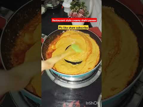 Restaurant style shahi paneer #recipe #cooking #viralvideo #youtubeshorts #shorts