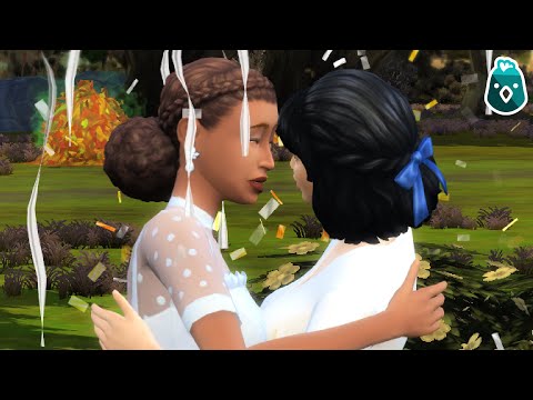 Something went VERY WRONG at this wedding... OH NO ☠️ | Let's Play The Sims 4: Cottage Living #6