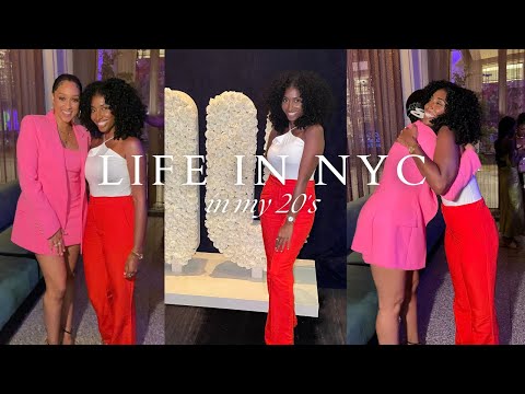 living in NYC | dinner with Tia Mowry + God is in the details.