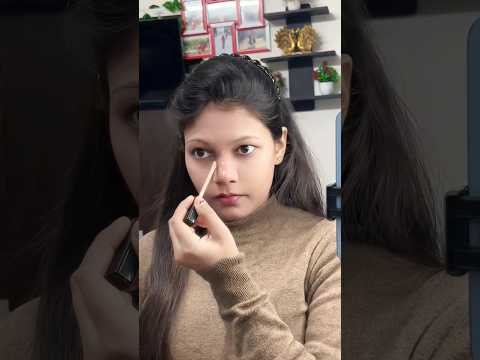 Viral nose contouring hack😱😮#shorts #makeup #shortvideo #youtubeshorts #trending #viralvideo #fyp