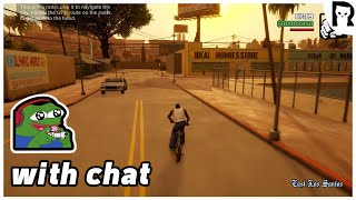 Lirik plays Grand Theft Auto: San Andreas – The Definitive Edition