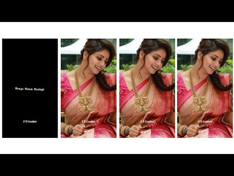 🤍 New Trending Love Lyrics Video Editing Kannada in Alight motion New Video Editing