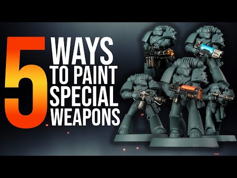 5 ways to paint Heresy | 40K Special Weapons and effects | Duncan Rhodes