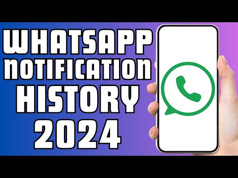 How to Check WhatsApp Notification History