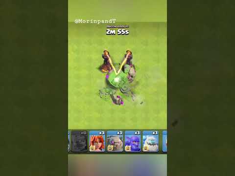 Mountain Golem vs Inferno tower lvl 1 #clashofclans #coc #reels #games #gaming #shorts #supercell