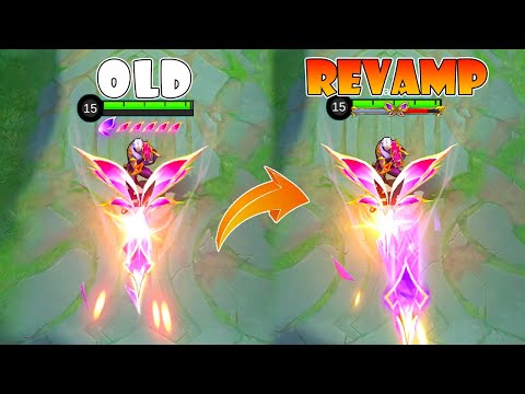 Granger Revamp Valentine Skin VS OLD Skill Effects