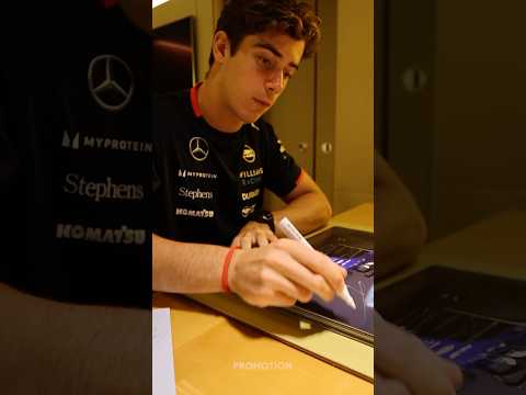 FRANCO COLAPINTO DECIDES HIS SIGNATURE!? #f1 #f12024 #francocolapinto #shorts