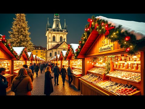 I Found the World's Most Beautiful Magical Christmas in ... PRAGUE  🎄🎅 THE REAL MAGIC OF CHRISTMAS