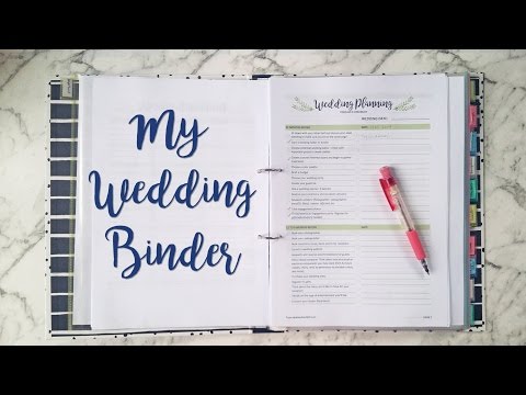 DIY WEDDING BINDER FLIP-THROUGH | Sam Granger