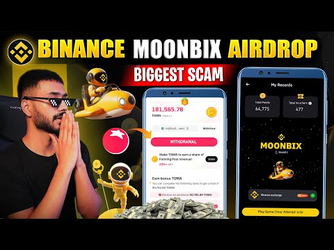 BINANCE MOONBIX AIRDROP BIGGEST SCAM || TOMARKET AIRDROP WIHDRAWAL || $TOMA TOKEN PRICE || MOONBIX