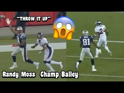 Randy Moss Vs Champ Bailey 🔥 (2008) WR Vs CB