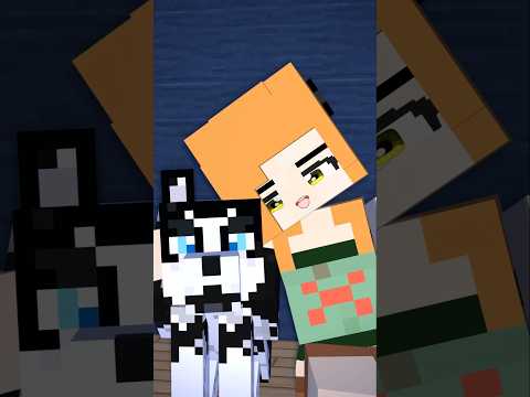 Alexis and Dog Friendship #trending #minecraft #shorts #anime #friendship