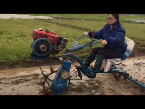 How does the single-wheel cultivator work happily