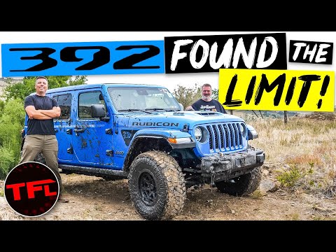 I Got My Jeep Wrangler Rubicon 392 Very Stuck On TFL's Off-Road Course! Will The HEMI Get Me Out?