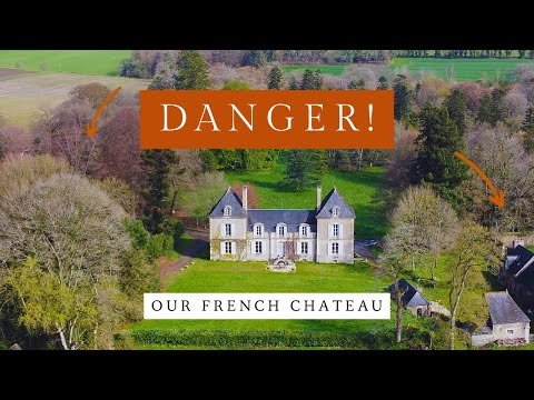 URGENT: Dangers on Our CHATEAU Grounds + Spring in The Walled Garden