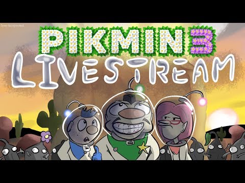 Streaming Pikmin 3!