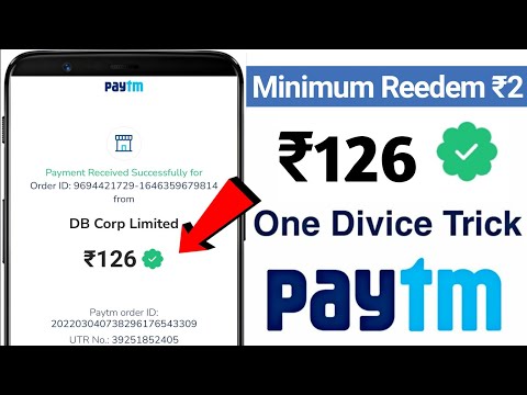 Minimum Redeem ₹2 Instant Free Paytm Cash || New Earning App 2022 || Best Paytm Cash Earning App