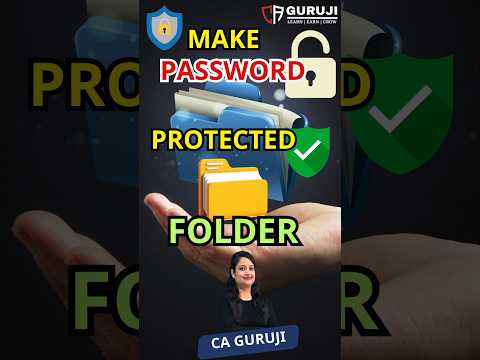 Make protected Folder before sharing #shorts