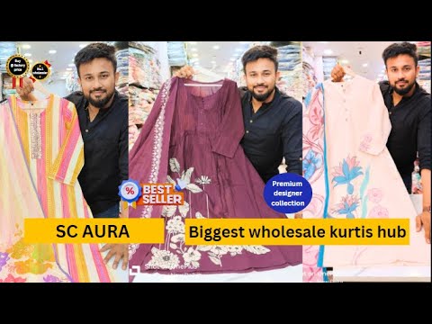 Sc Aura Kurtis | Biggest Manufacturer of India | kurti | Wholesale kurti | Designer Kurti wholesale