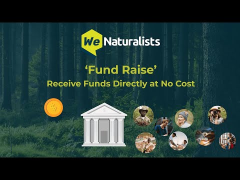 How to raise funds for your Projects on WeNaturalists?