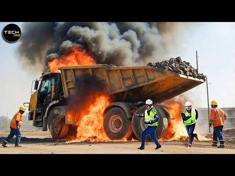 Dangerous Idiots Fastest Truck & Heavy Equipment Fails | Extreme Truck Idiots at Work #28