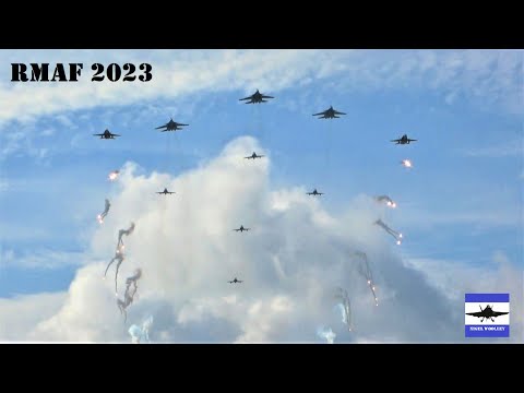 RMAF fighter formation Opening Gambit Langkawi Airshow 2023