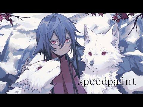 wolf girl ✦ speedpaint【CLIP STUDIO PAINT】