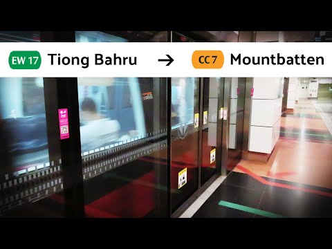 SG MRT Season 4 Ep 5. | (EW17) Tiong Bahru - (CC7) Mountbatten