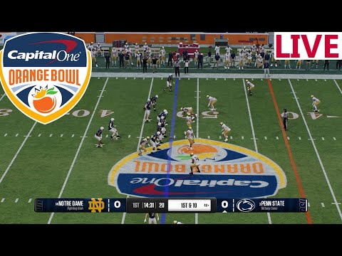 🔴LIVE 🔴Notre Dame Fighting Irish vs Penn State Nittany Lions/Orange Bowl 2025 / NCAA live