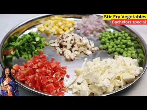 Stir-Fry in 5 Minutes! Perfect for Busy Bachelors - Healthy Stir Fry Vegetable - Recipe Mantra