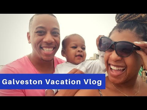 Galveston Travel Vlog 2020 | Travel During Covid-19 | Baby's First Birthday Beach Vacation