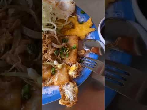 Street Food Around the World 🔥Banh Bot Breakfast in Vietnam