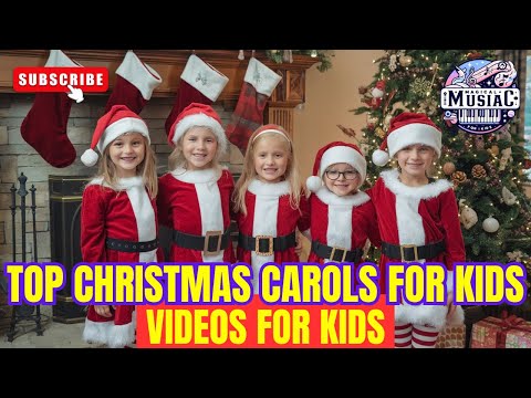 Top 10 Christmas Carols for Kids 🎄 Children's songs 🎵 videos for children