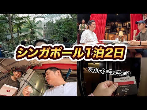 シンガポール1泊2日滞在記！シンガポール航空スイート後の動画です。