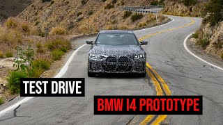 Driving a secret BMW i4 Prototype