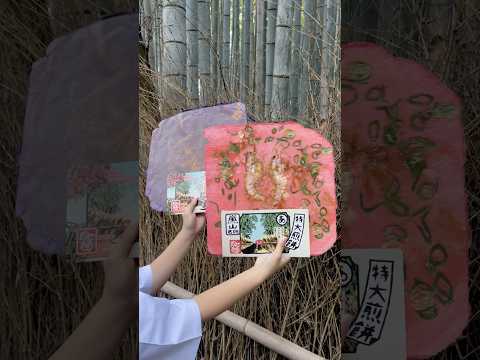 超巨大！京風せんべい Giant rice crackers! Senbei  肉のおだきち 京都 嵐山グルメ