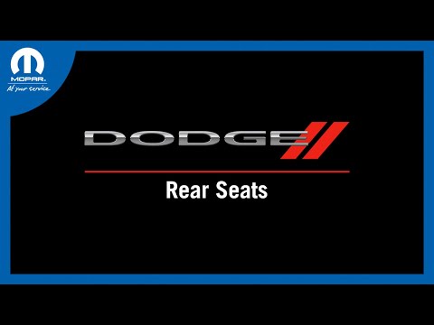 Rear Seats | How To | 2024 Dodge Durango