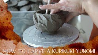 Kurinuki Yunomi: How to carve a teacup from a lump of clay