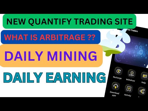 🤑NEW CRYPTO QUANTIFY TRADING PLATFORM FULL REVIEW | HOW TO MINE COIN DAILY?? EARN 2.00 USDT DAILY??