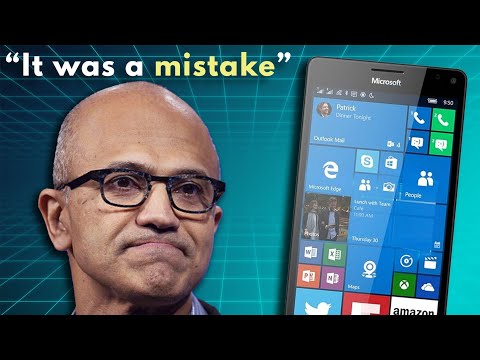 Satya regrets killing Windows Phone now!