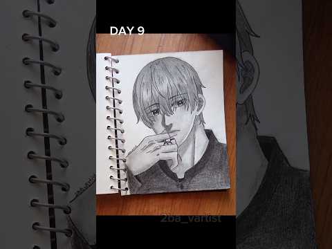 Drawing everyday till I reach 1k subs (Day9)#shorts #2ba_vart#2ba_vartist #sketch #art