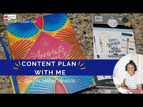 Business Content Planning Strategy| Plan with Me